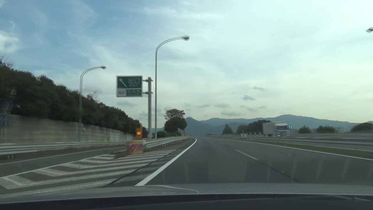 [車載動画2018-10-22]E2 山陽自動車道「山口JCT→神戸JCT」