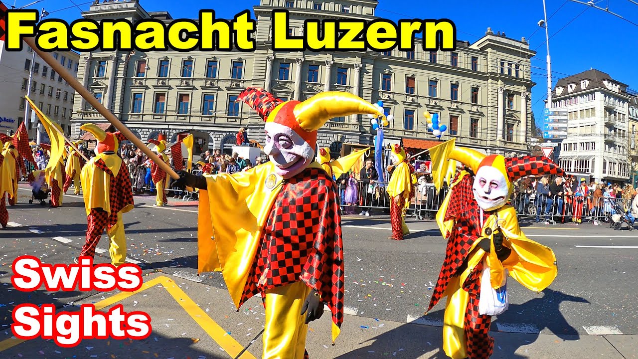 Fasnacht Luzern Schweiz 2022
