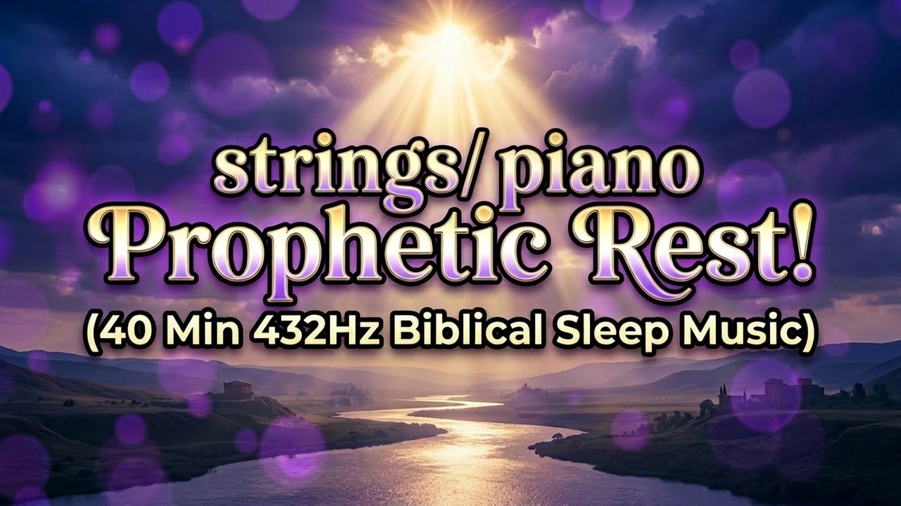 Peaceful Biblical Sleep Music | 40 Minutes of Prophetic Rest at 432Hz