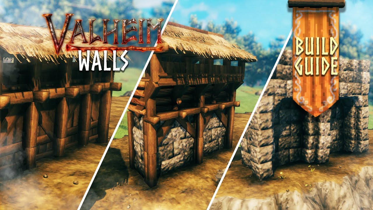 Valheim - Walls building tutorial