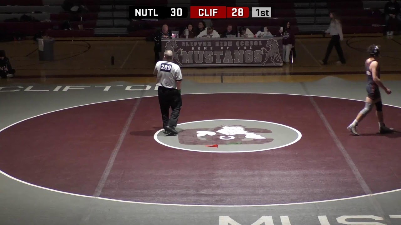 Varsity Boys Wrestling vs Nutley
