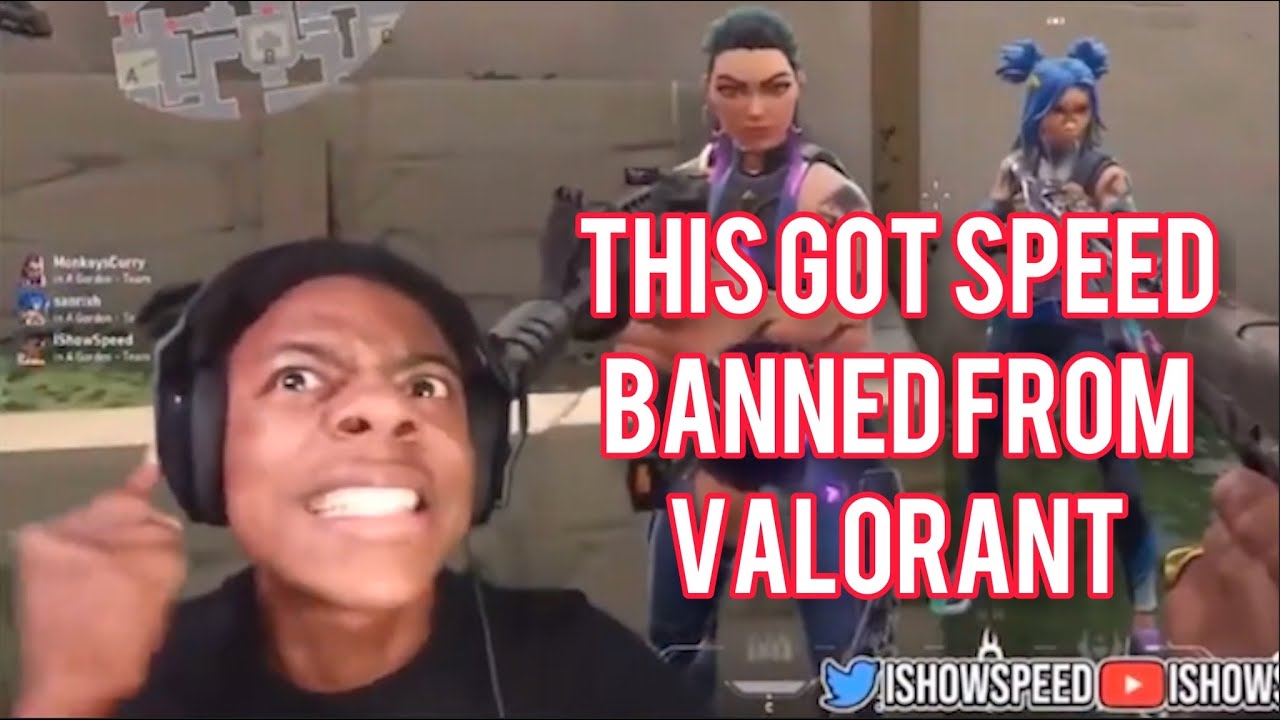 This Clip Got IShowSpeed PERMANENTLY Banned From Valorant