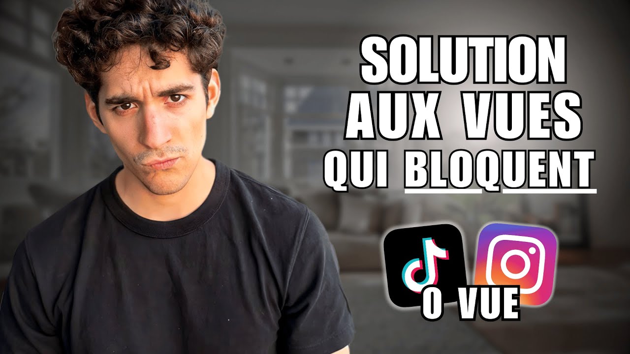 Tes vues tiktok/reel/short bloquent ? Explications bug 0 vues ou baisse des vues !