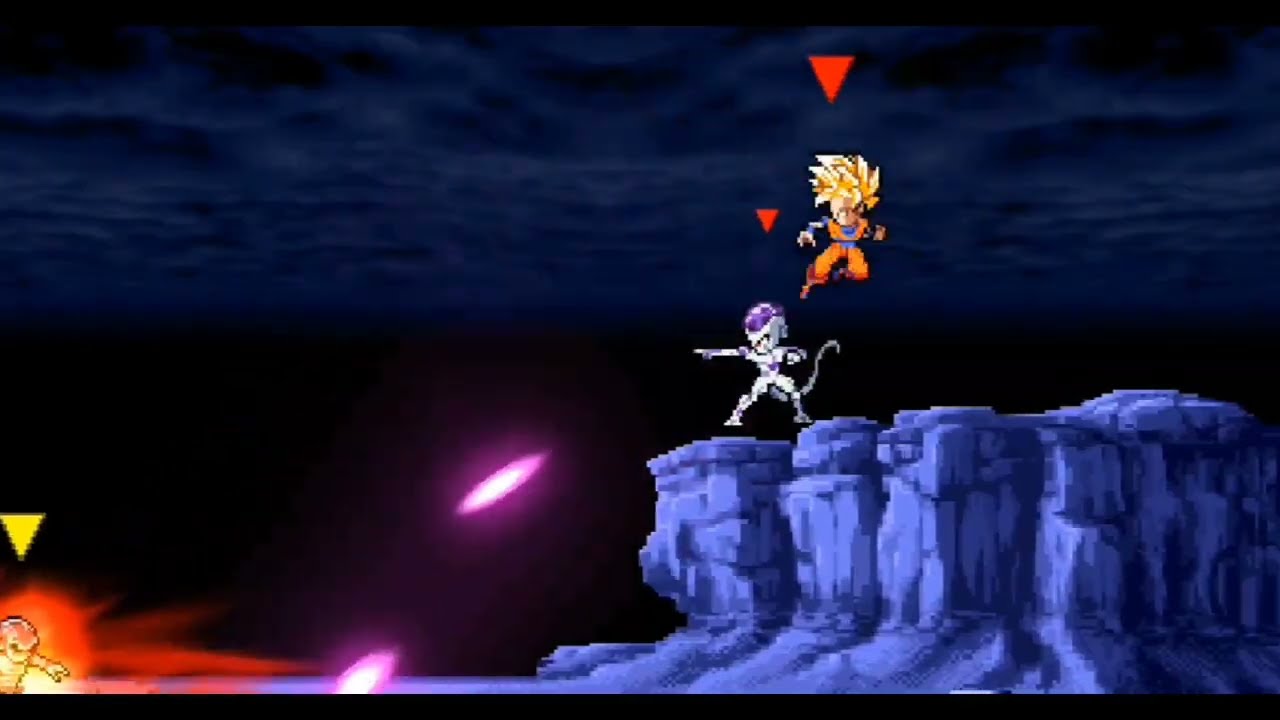 DRAGON BALL PIXEL 2 EP1: goku e freeza vs jiren e topo 