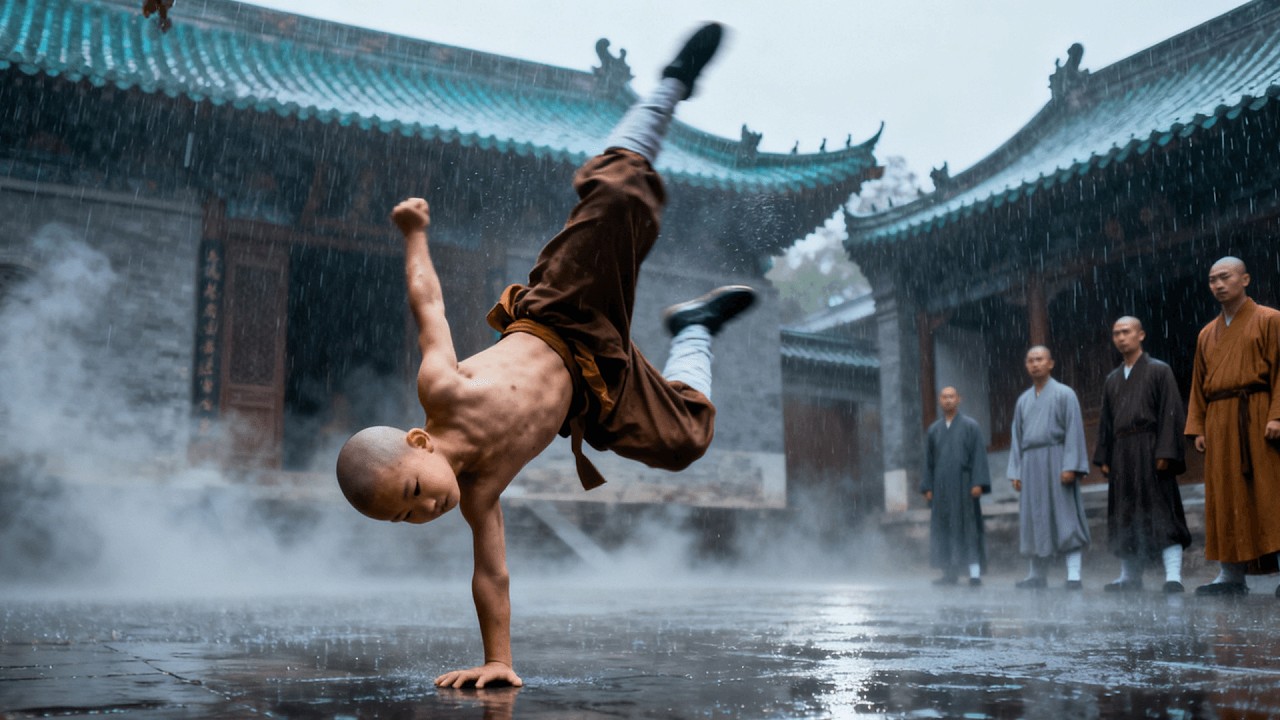 白髮乞丐救下中毒少年，傳授絕世功夫，助他打遍天下無敵手！ #kungfu #movie #功夫 #李連杰 #jetli