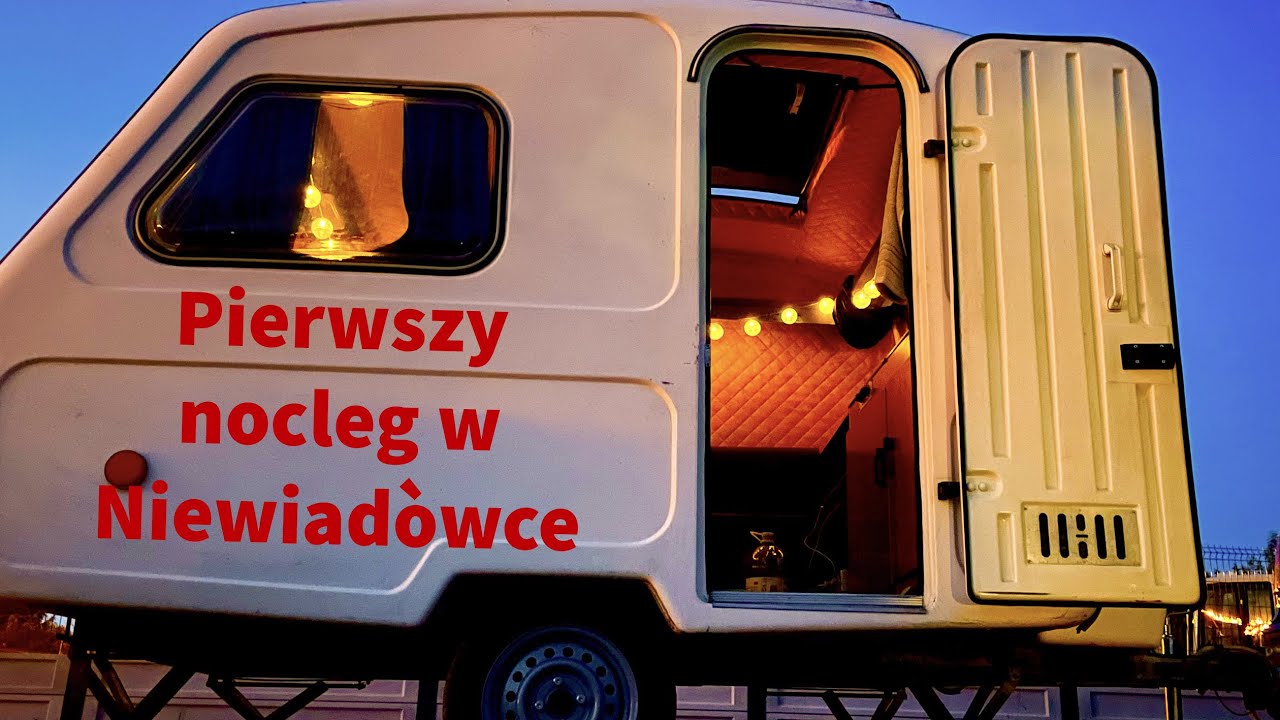Czy Niewiadów pomieści pięć osób? Pierwszy wyjazd Niewiadówką z noclegiem.