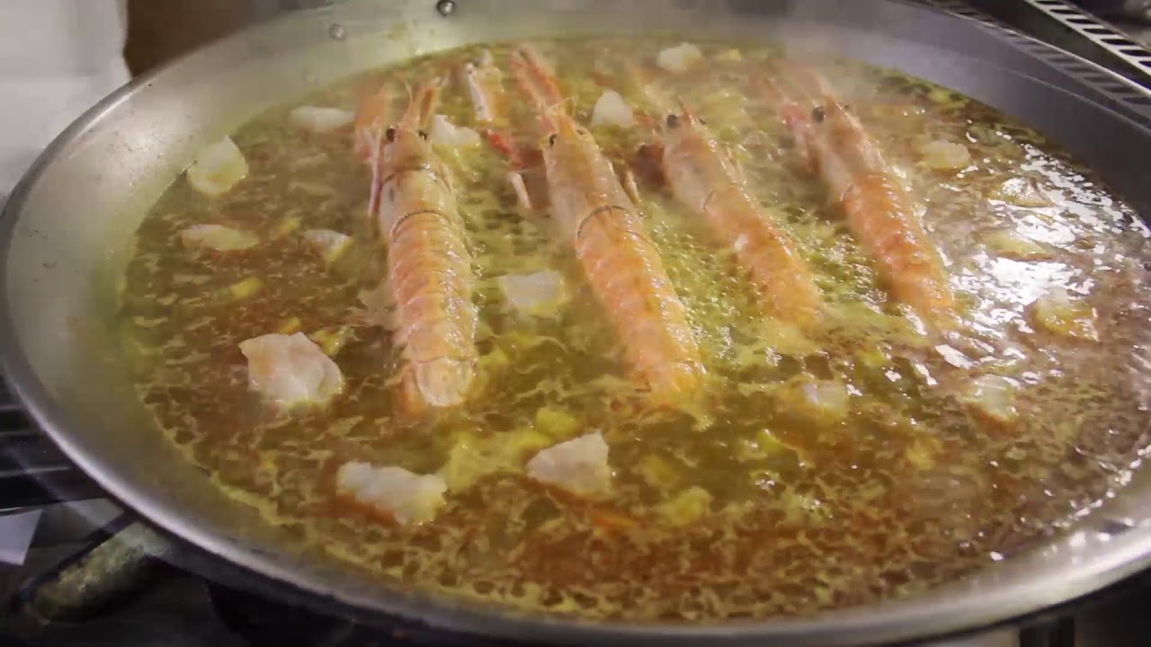 RECETA DEL ARROZ DE CIGALAS, MERO, SEPIA Y ALCACHOFAS