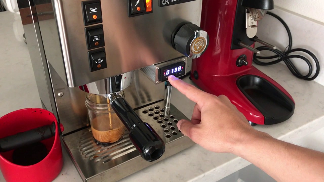 Pulling 4 Consecutive Double Shots with the Rancilio Silvia v4 with PID