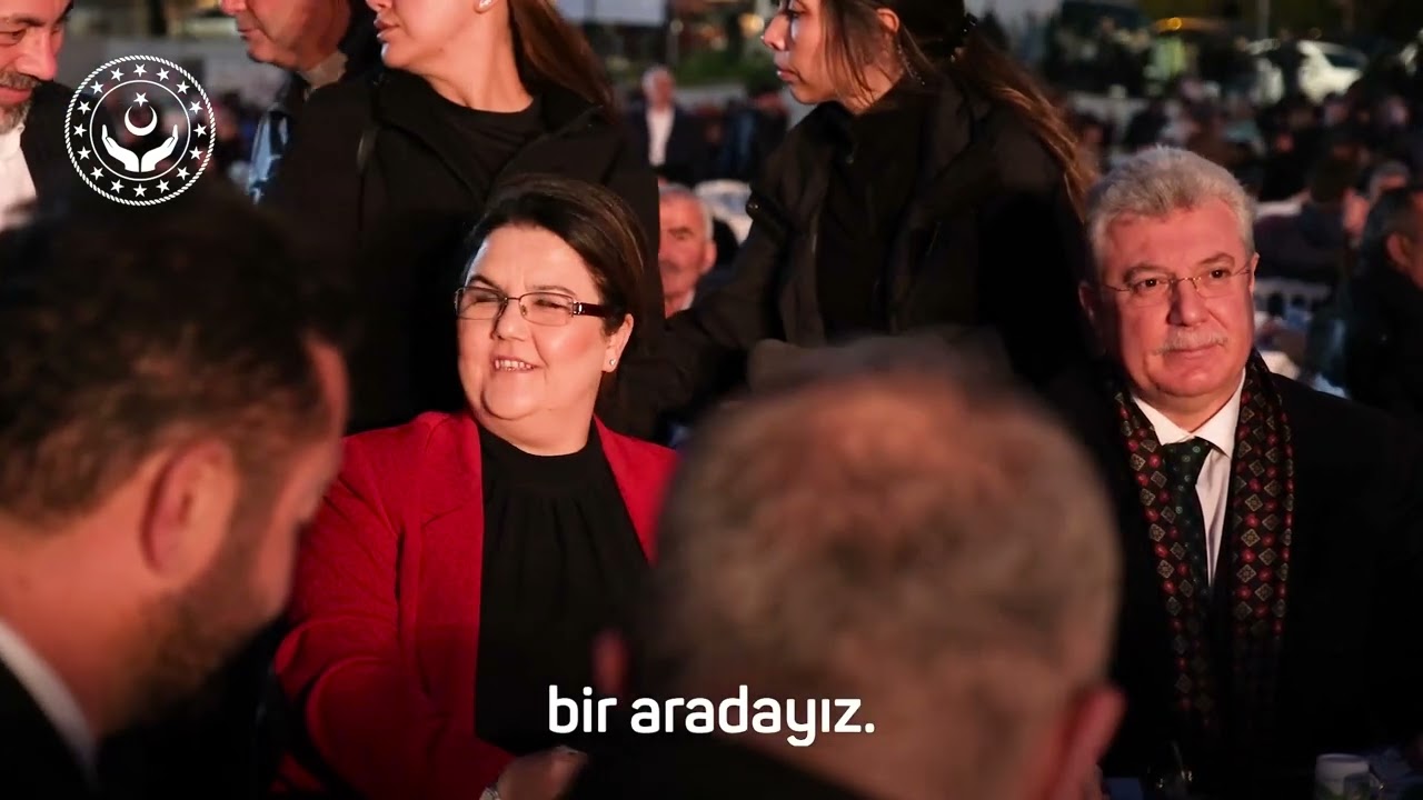 Bakanımız Derya Yanık İstanbul'da iftar programına katıldı.