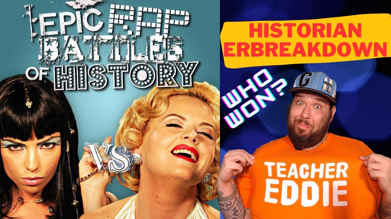 History Teacher REACTS to Cleopatra vs Marilyn Monroe | Epic Rap Battles of History