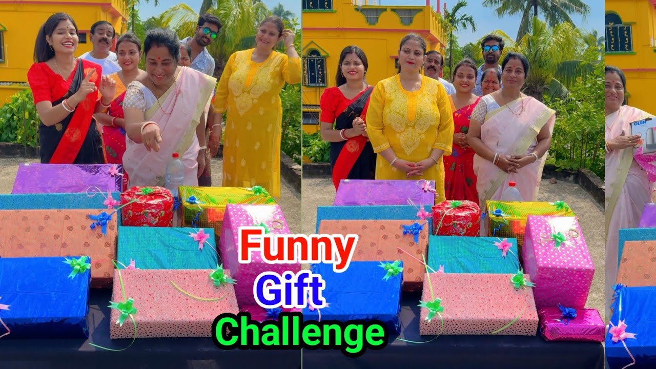 Puja Special Unlimited Variety Gift Funny Challenge Video