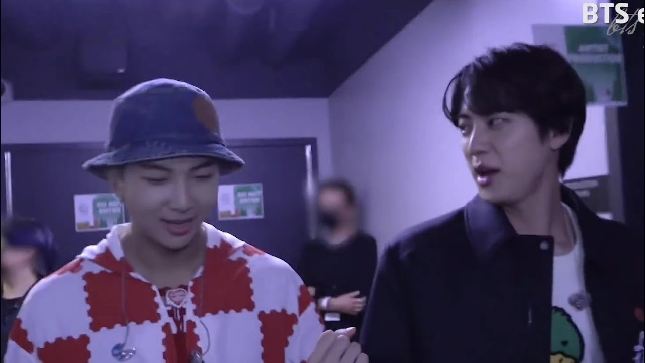 NamJin are each other's (not🤭)secret Valentines!💕😘 ||iHeart Radio Jingle Bell moments||