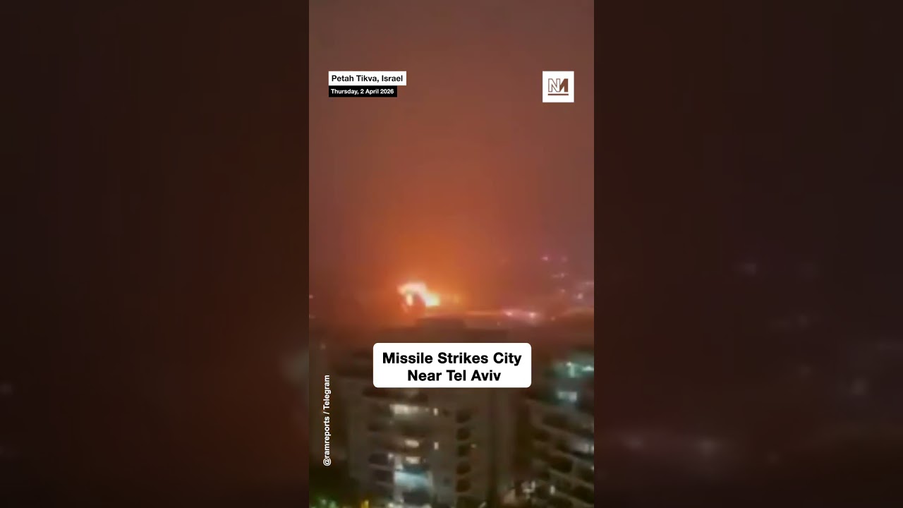Missile Strikes City Near Tel Aviv