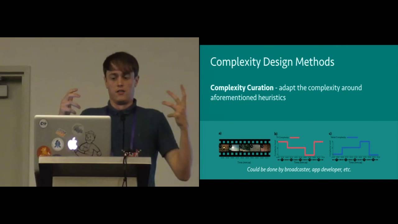 Designing Visual Complexity for Dual-screen Media