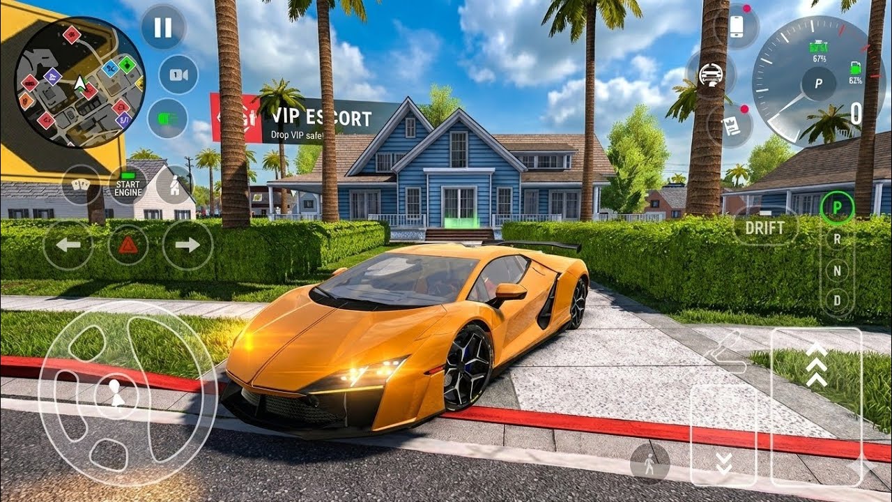 Lamborghini Revuelto - Car Parking Driving School Gameplay | 4K Ultra Graphics