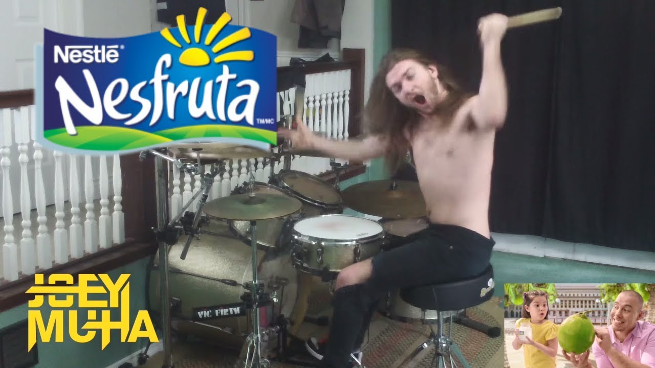 NESFRUTA Buko Why Not, Coconut?!? DRUMMING - JOEY MUHA