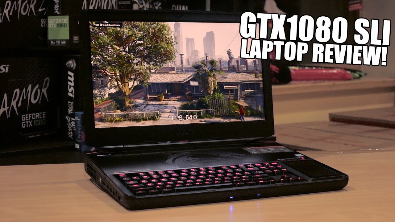 The MSI GT83VR Titan SLI GTX1080 Review by Tanel