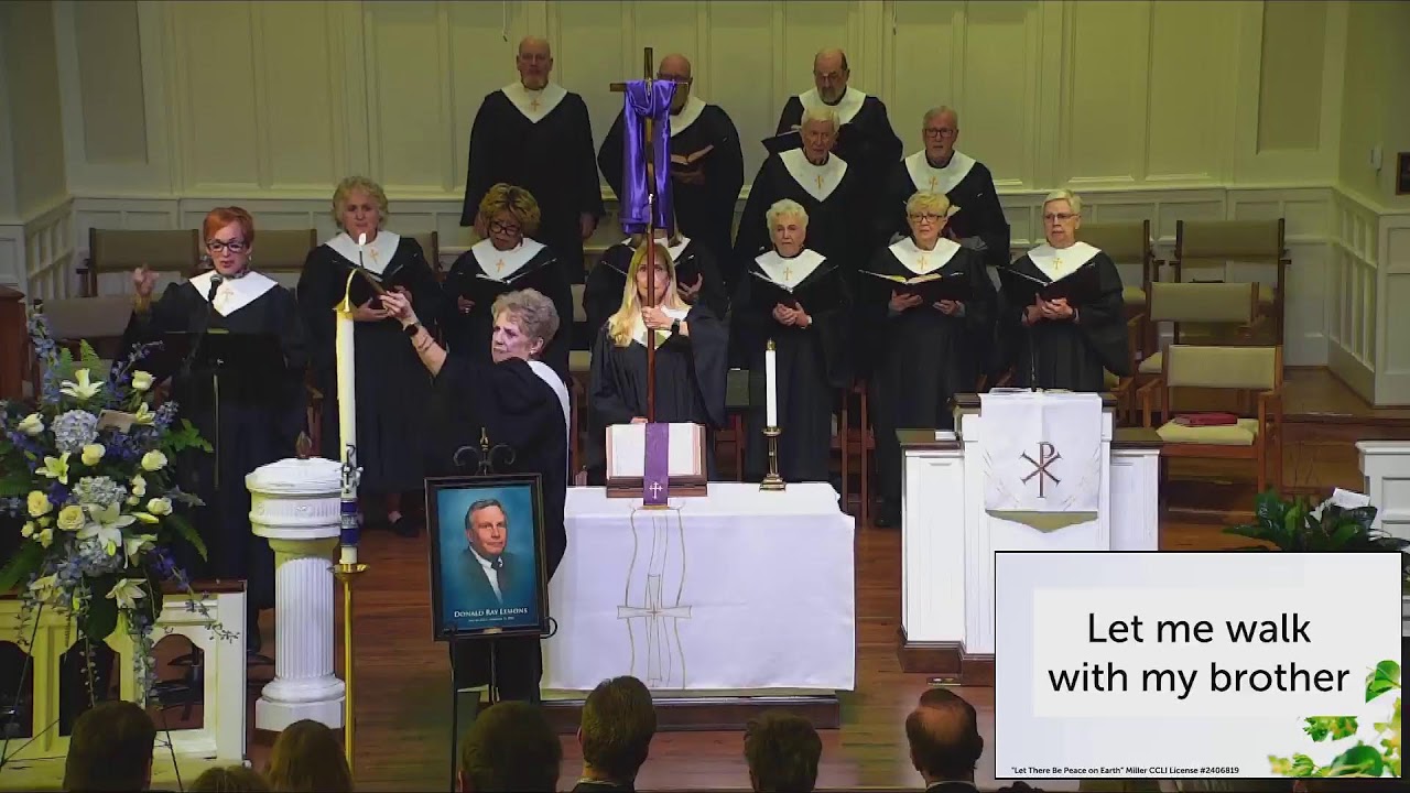 A Service of Death and Resurrection for Donald Ray Lemons 2.21.2026