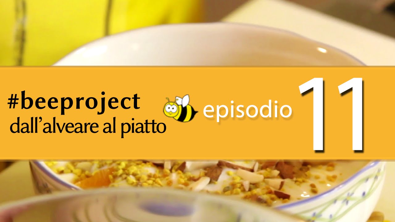 Beeproject: la ricetta dello yogurt al miele e polline (undicesimo episodio completo)