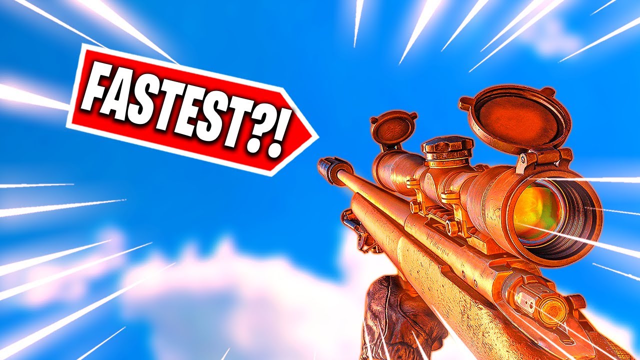 THE FASTEST SNIPING Setup in Black ops Cold war (Best Pelington 703 setup)