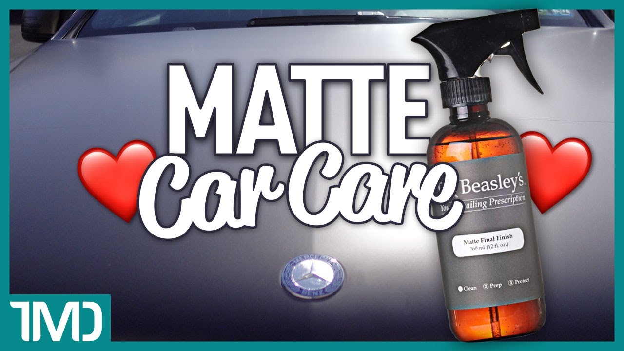 How To Care For & Detail A Matte Satin Finish Vehicle | Dr Beasley's Matte Final Finish