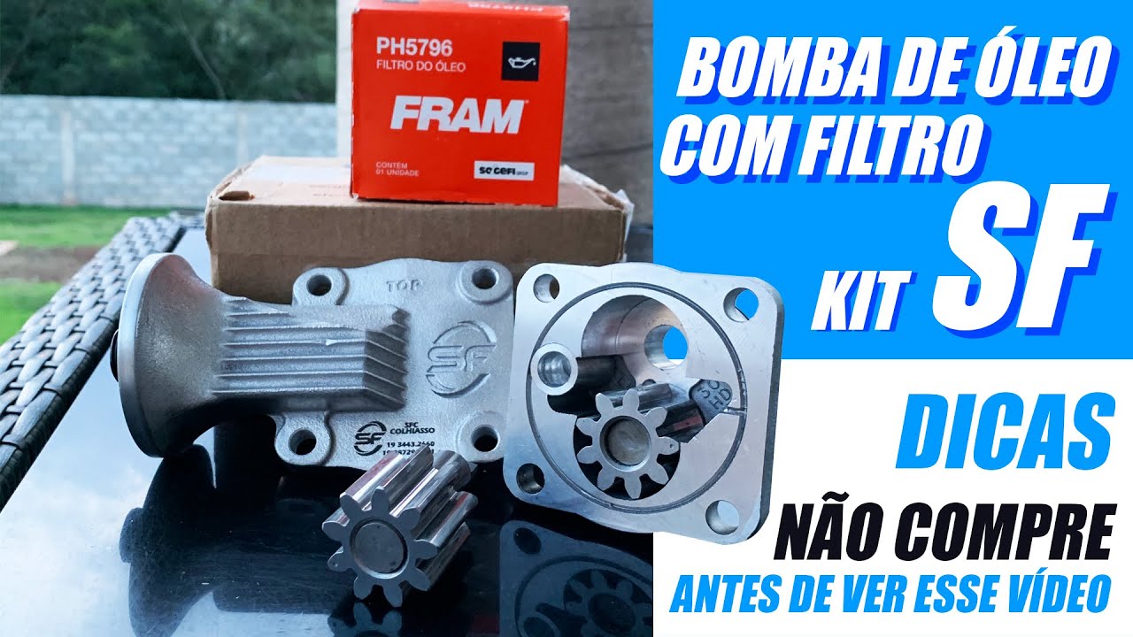 DEU RUIM! Kit Bomba de Óleo 30mm C/ Filtro para Aircooleds + Dicas