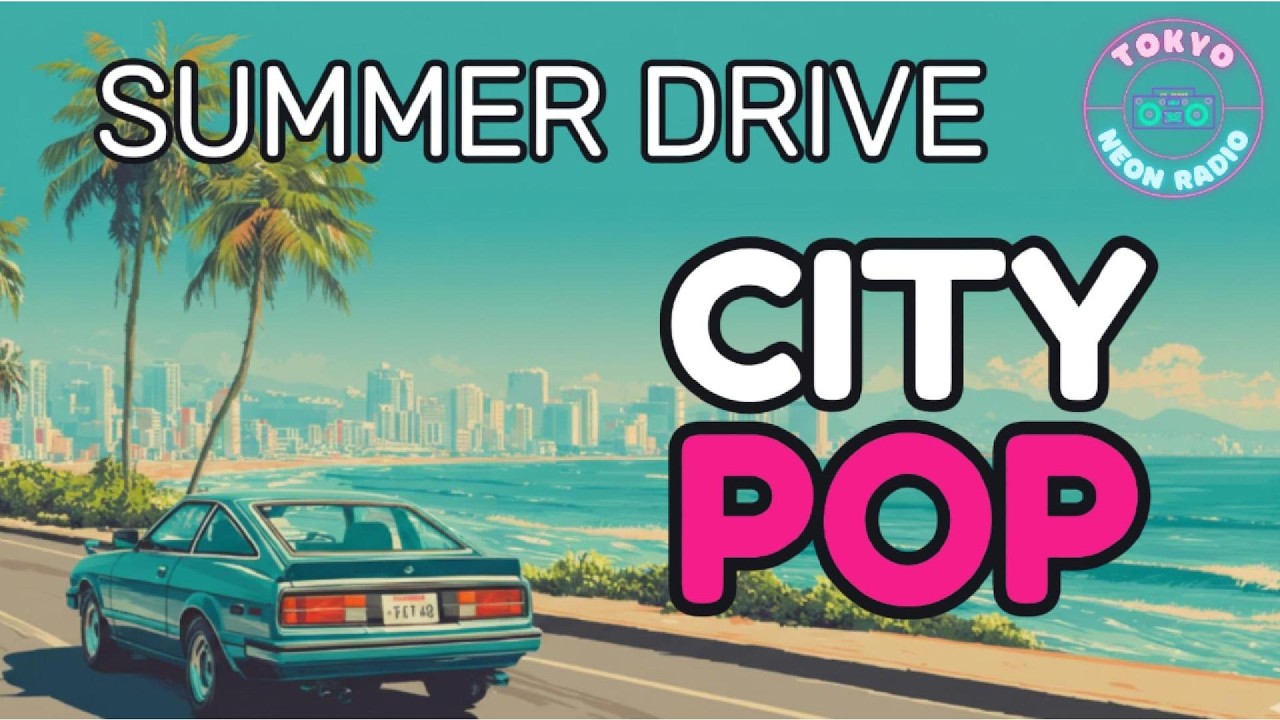 Summer Coastal Highway 🌊 — 80s Japanese City Pop Mix | Tokyo Neon Radio