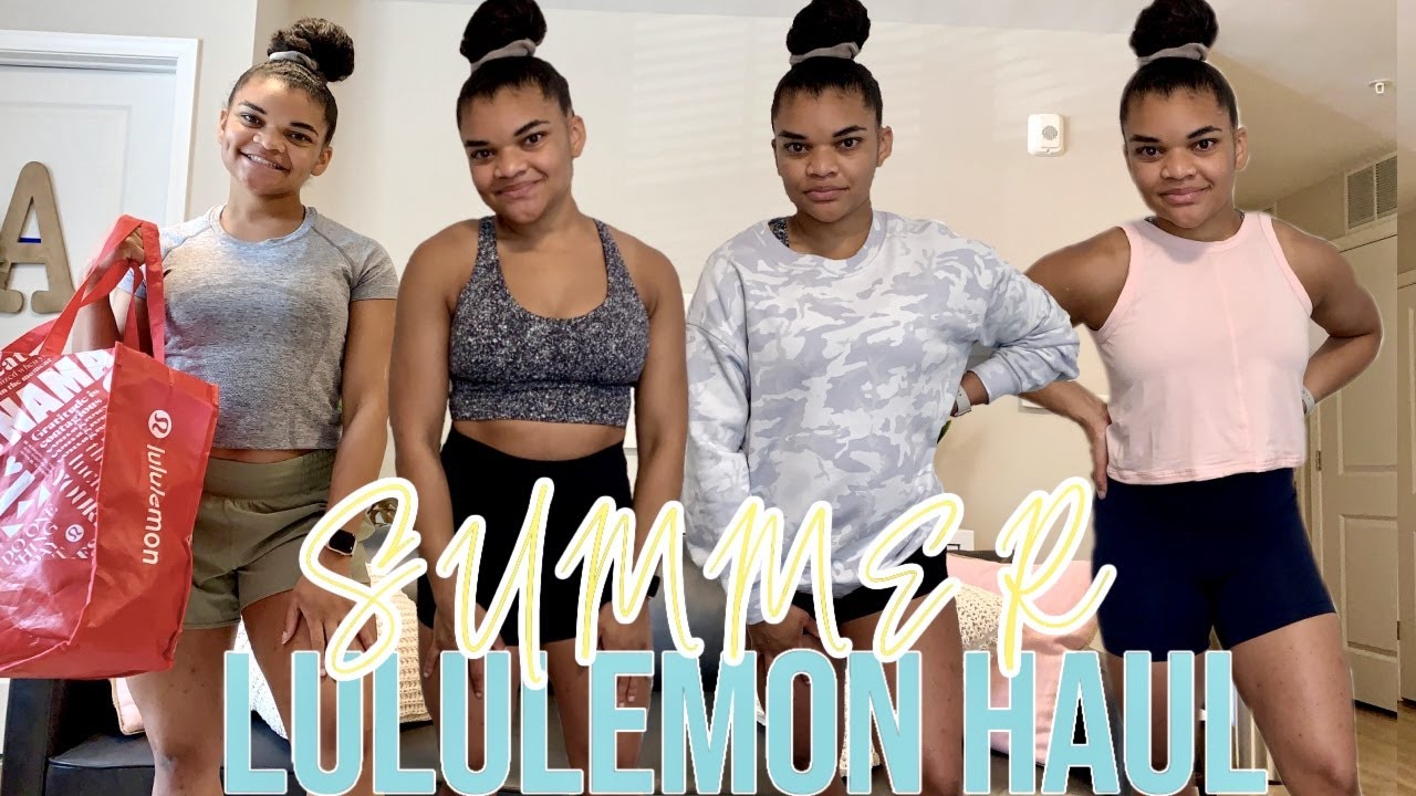 Summer Lululemon Haul | Outlet Finds, High Waisted Shorts, and More!