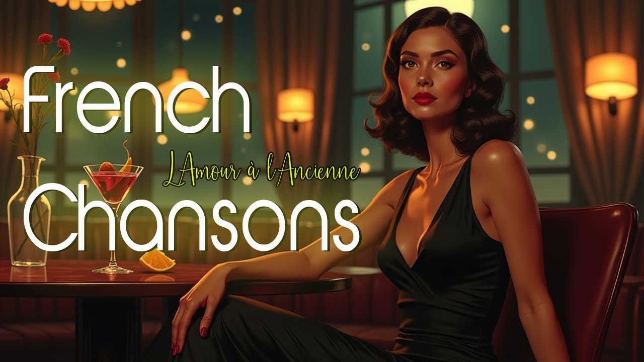 Un Caf&eacute;, Une Chanson &ndash; Slow French Love Songs   Nostalgic French Love Songs