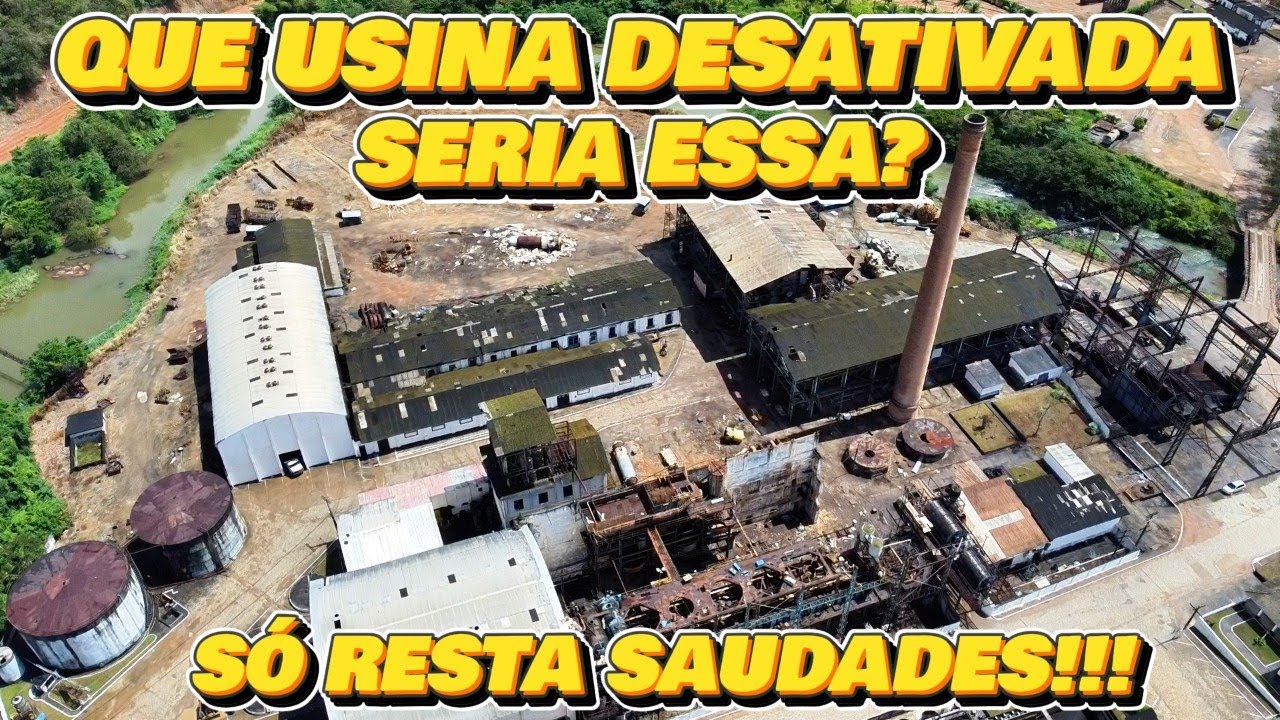 USINA DEIXADA PARA TRÁS, SÓ RESTA SAUDADES, USINA PEDROZA.