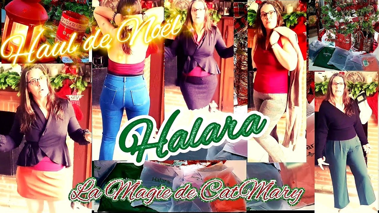 HAUL HALARA SP&Eacute;CIAL NO&Euml;L 🎄🎁🎅🌲#halarahaul #halaraleggings #halara_fr #halara #halarahiver