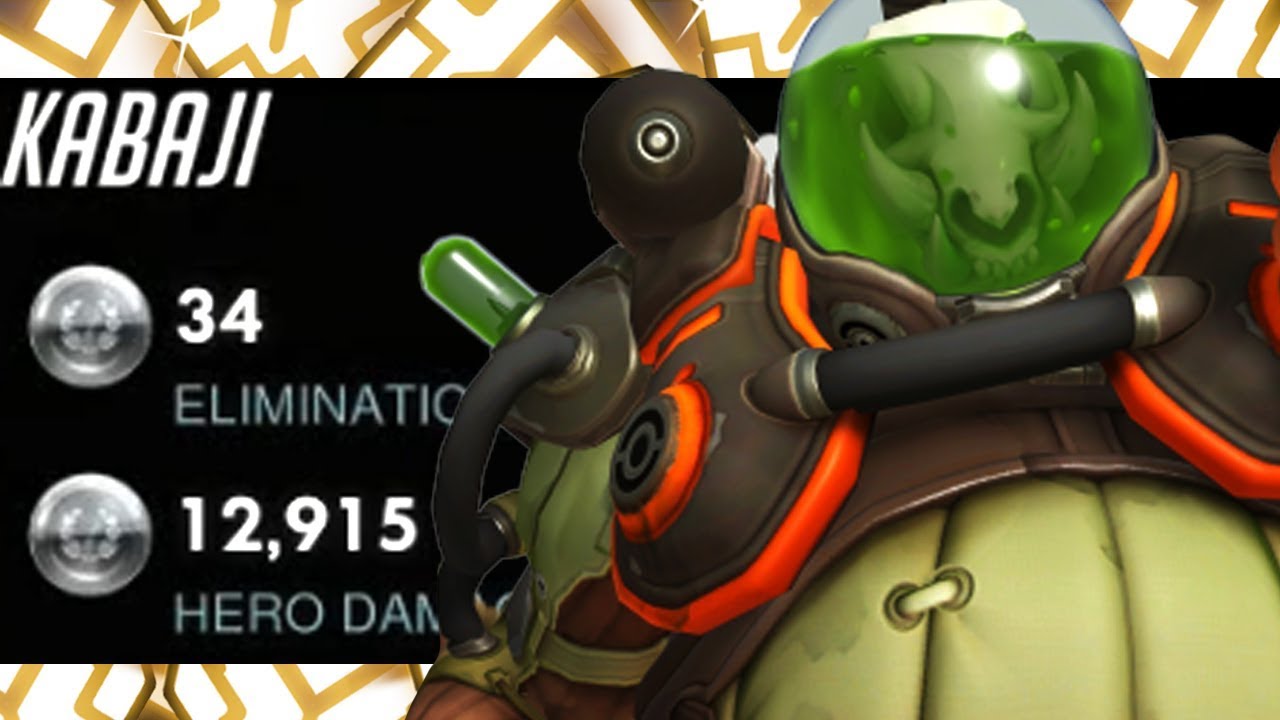 KABAJI INSANE ROADHOG GAMEPLAY! [ OVERWATCH SEASON 18 TOP 500 ]