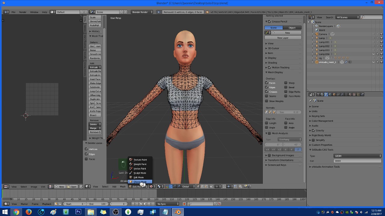 How to Shorten EA Mesh (Top)