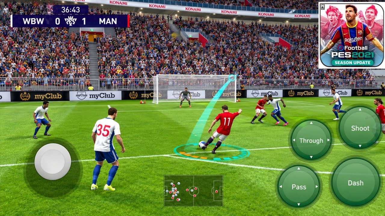 PES 2021 Mobile Offline ▪︎ Become a Legend Mode is HERE! ▪︎ Gameplay