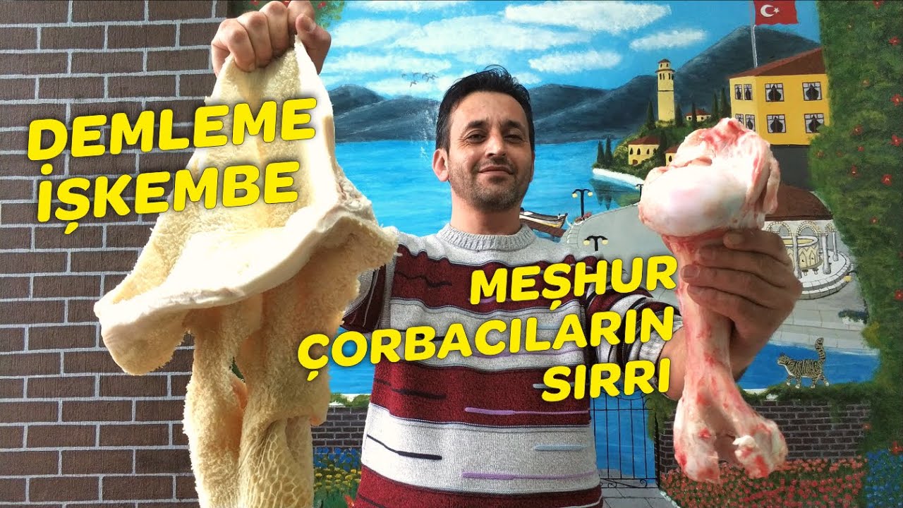 Demleme İşkembe Çorbası | Meşhur Çorbacıların Sırrını Veriyorum