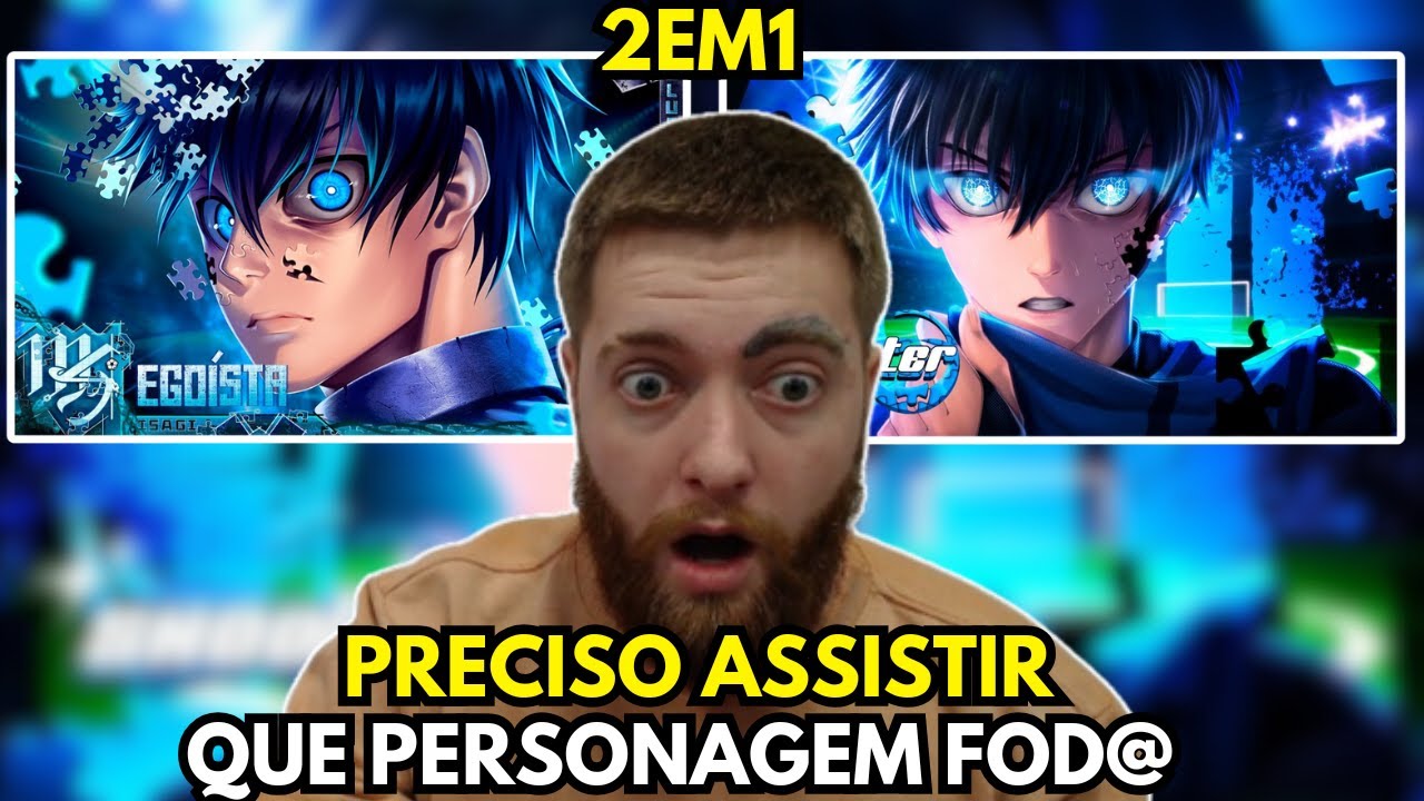 (Já pensou Japão campeão do mundo?) Isagi Yoichi - 2 EM 1 - M4rkim & Shotter - REACT