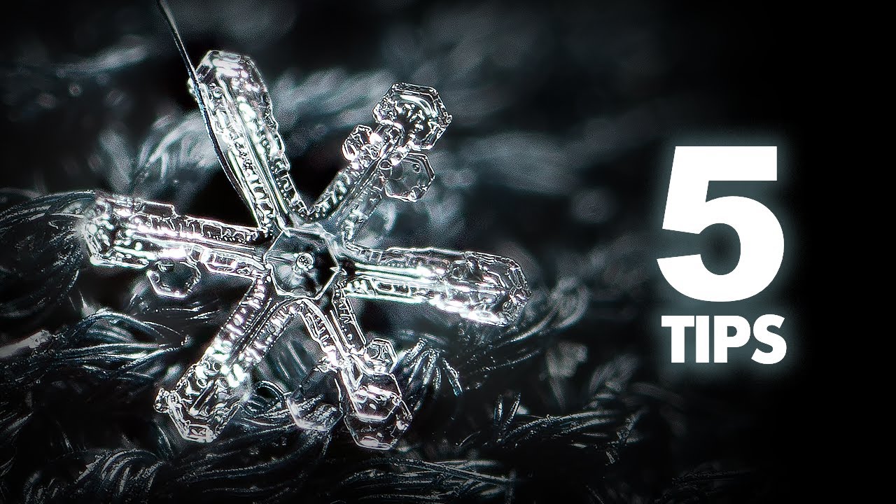 5 Tips for Snowflake Macro Photography