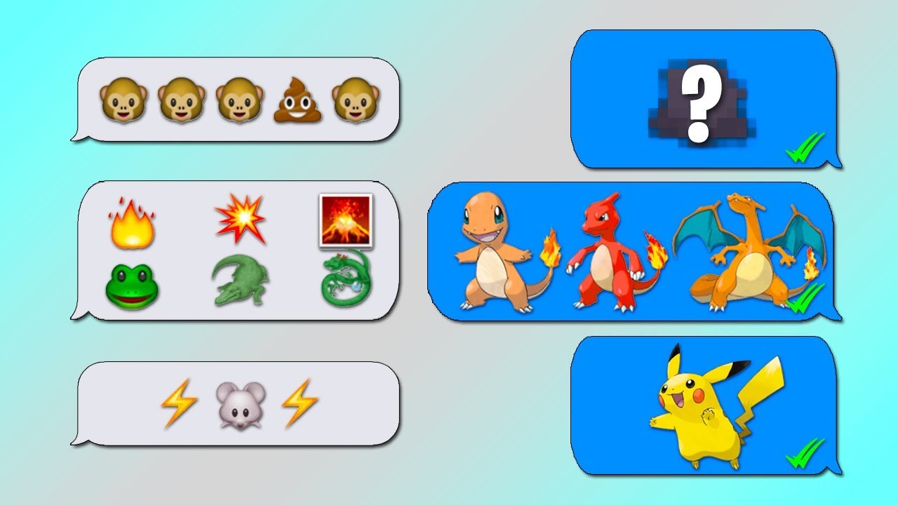 RIESCI AD INDOVINARE I POKEMON CON LE EMOJI? - TEST / QUIZ
