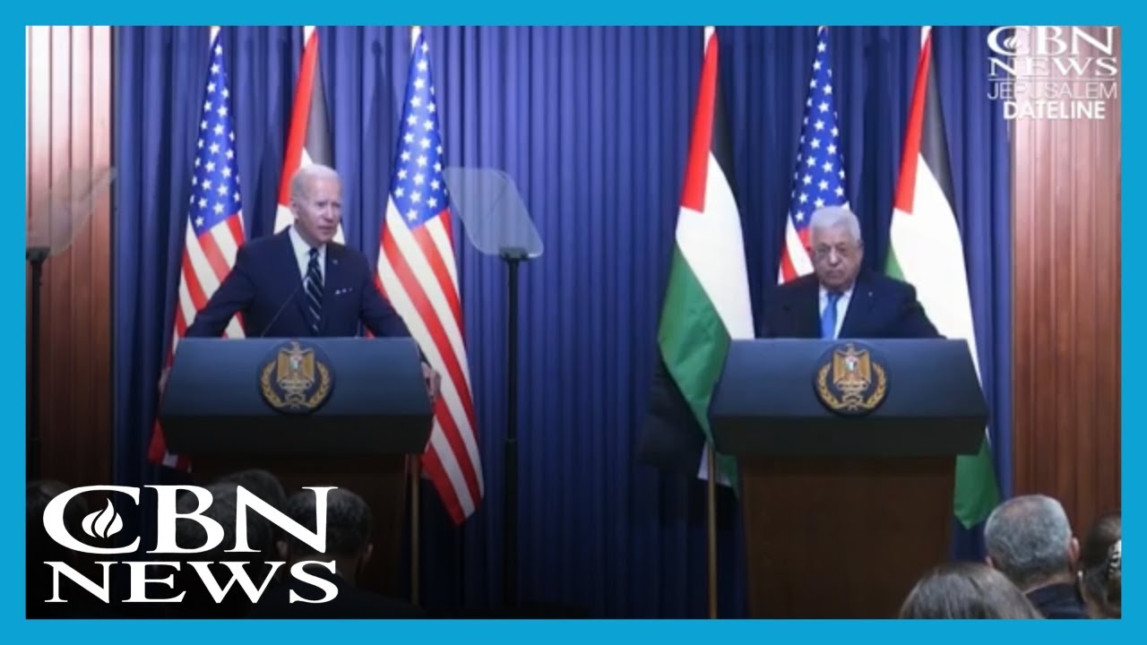 Biden Backs 2-State Solution, Visits East Jerusalem Before Heading to Saudi Arabia