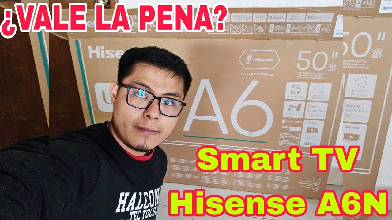 Hisense A6N 4K &iquest;VALE LA PENA? Smart tv NBA oficial