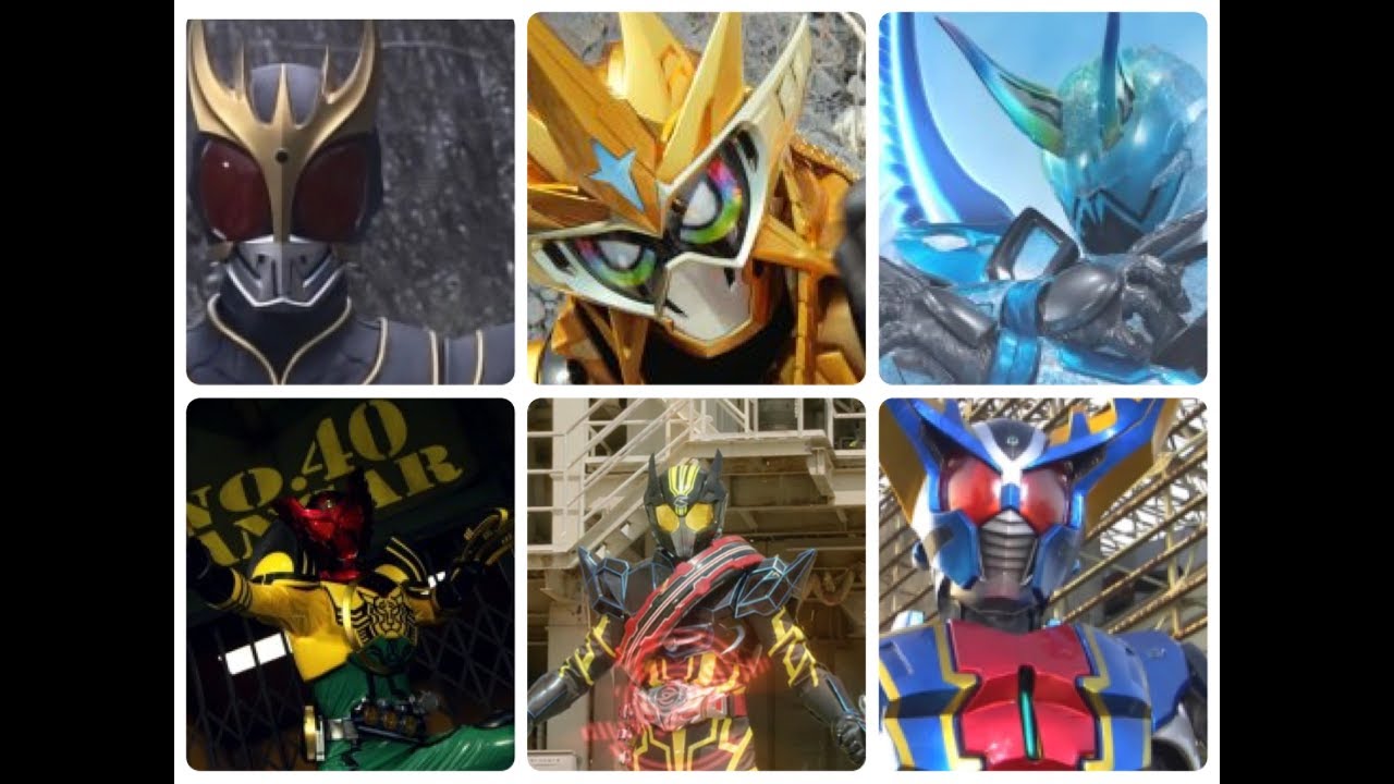 平成ライダー究極フォーム集(諸説あり) サブライダーも含め