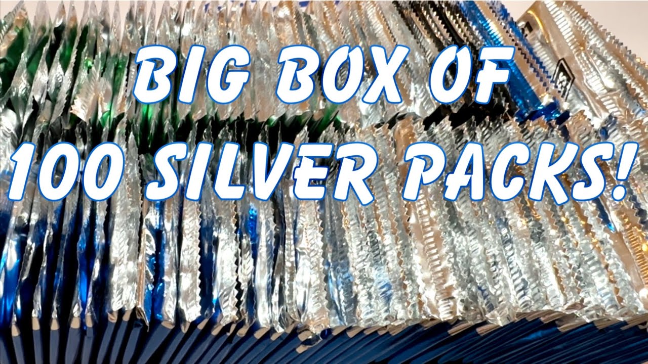 AUTOS APLENTY!  OPENING A BIG BOX OF 100 SILVER PACKS!