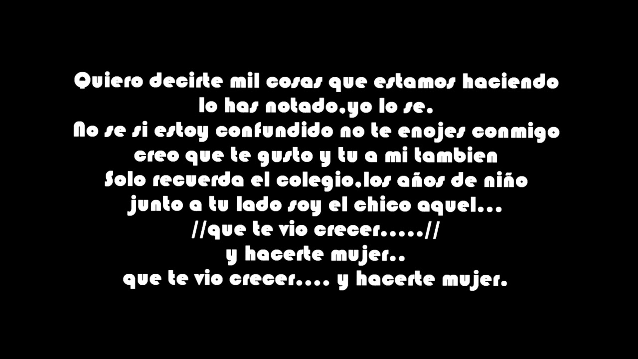 Don Omar - Canción De Amor (Letra)