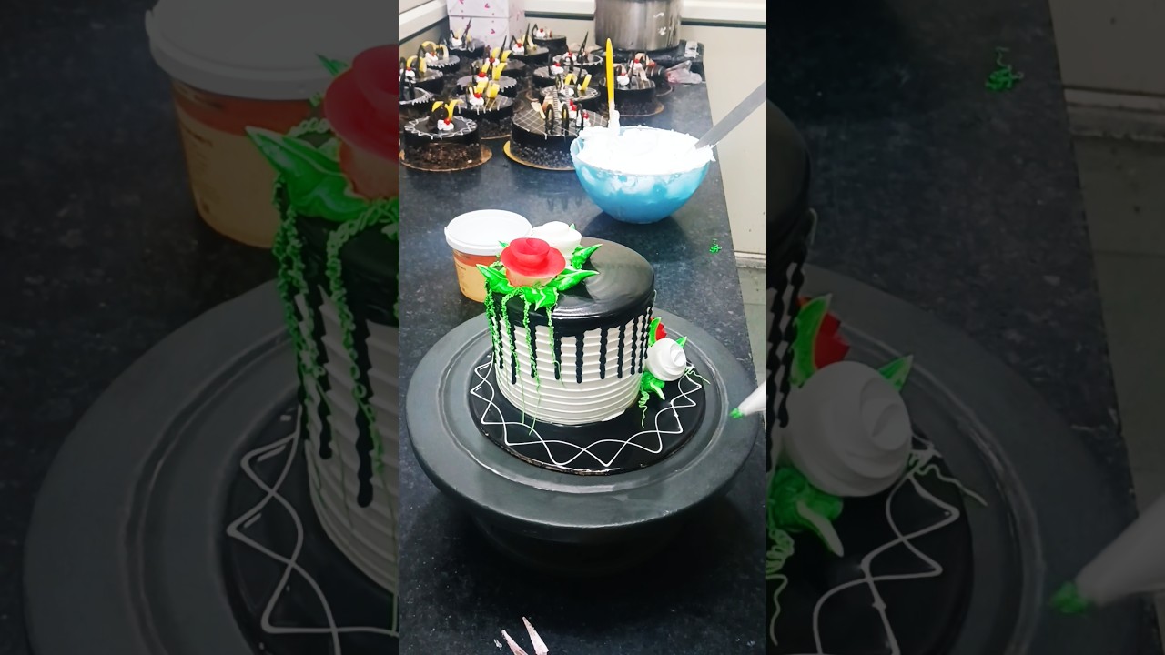 How To Make Birthday cake Chocolate design best decoration ideas #cake 🎂🍫🥰