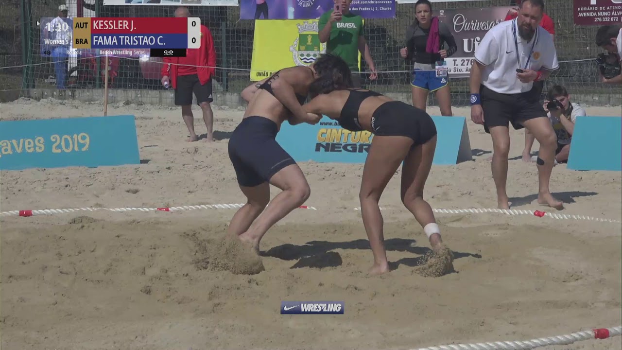 Round 4 Women's BW - 60 kg: J. KESSLER (AUT) v. C. FAMA TRISTAO (BRA)