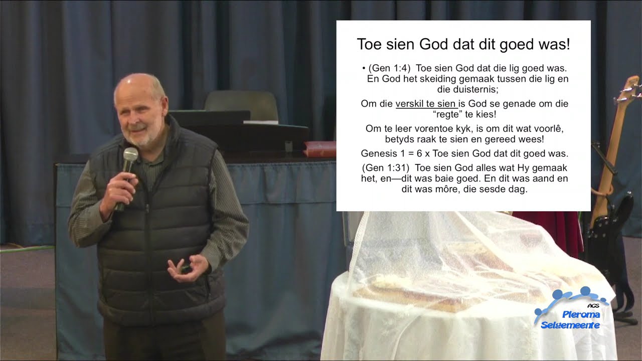 Johnie van Niekerk 2025 110209 Oggenddiens Ek SIEN weer!