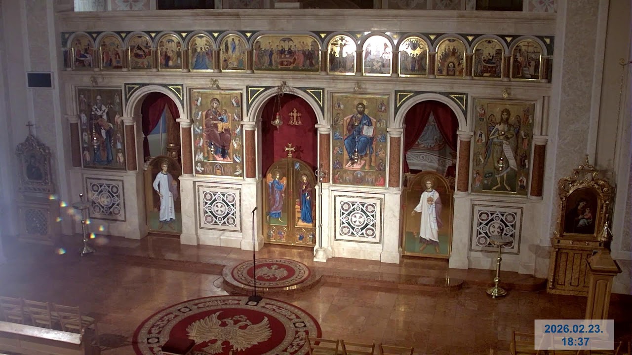 Szent Miklós-székesegyház élő közvetítés
