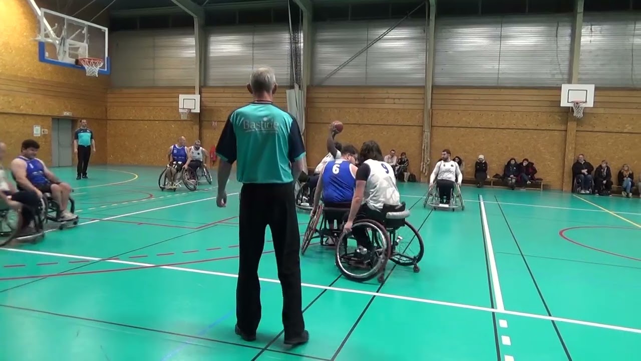 24 01 2026 - Mulhouse VS Troyes - Match Basket Fauteuil Championnat de France N3