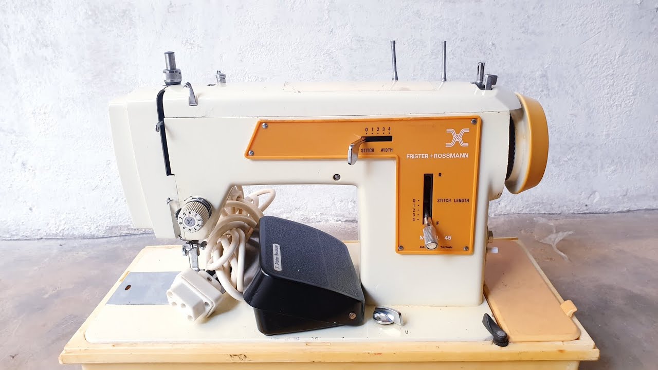 Frister + Rossmann model 45 sewing machine review