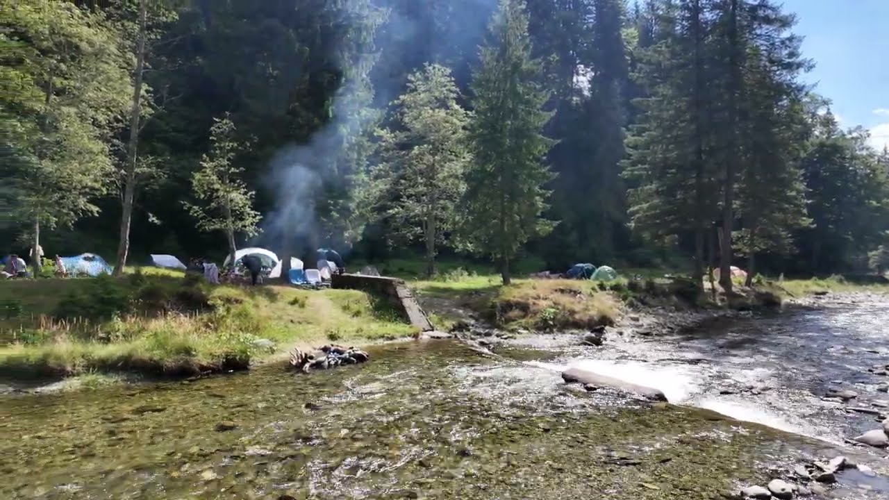 Camping Voina , Leresti, Arges , part 1 !!! 4K !!!